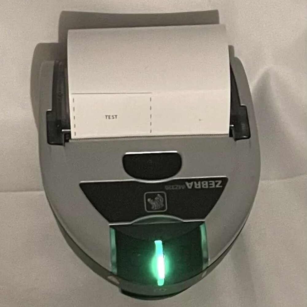 Mobile Receipt Printer Zebra iMZ 320 Direct Thermal Printer with Bluetooth
